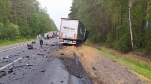 Двое слонимчан погибли в результате ДТП в Барановичском районе