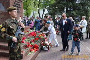 Торжества в честь Дня Победы проходят в Слониме