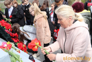 На Слонимщине почтили память тех, кто не вернулся с войны