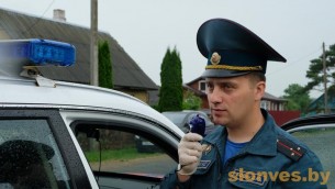 На Слонімшчыне вяшчалі аб правілах бяспекі